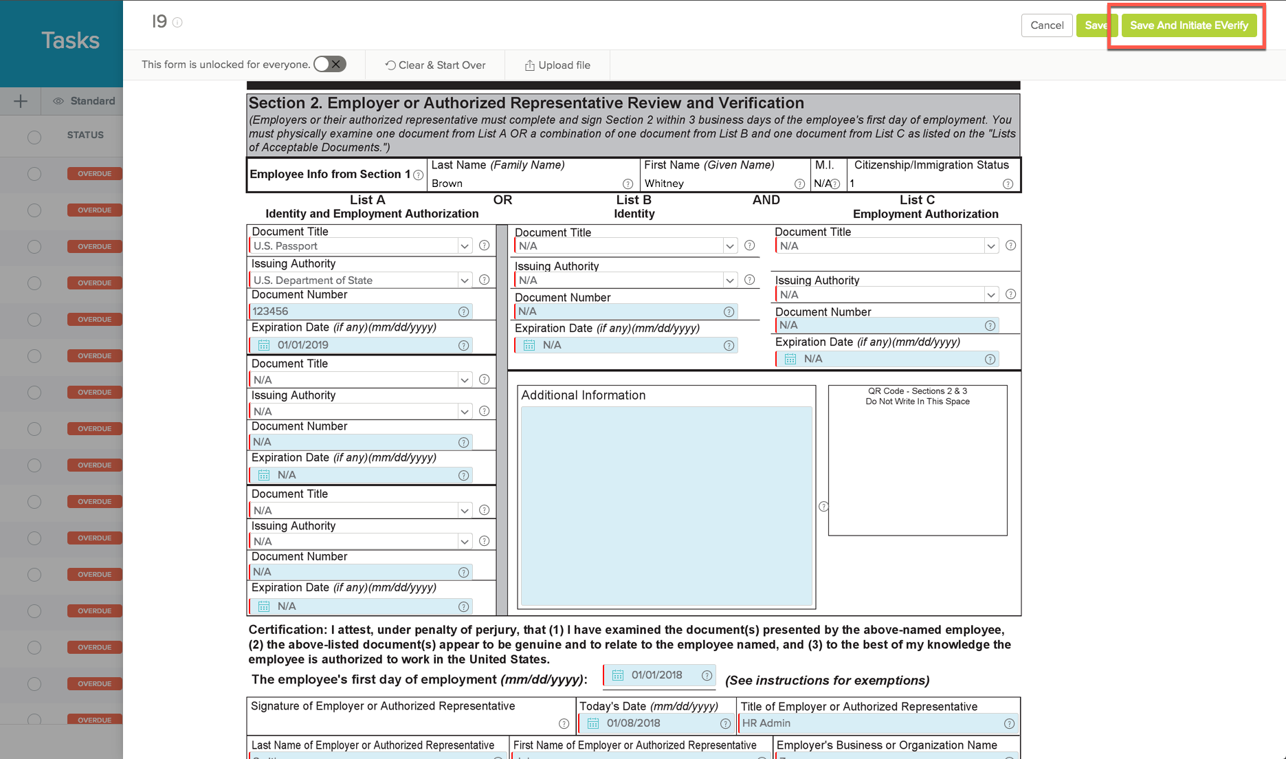 How To Initiate E-Verify?